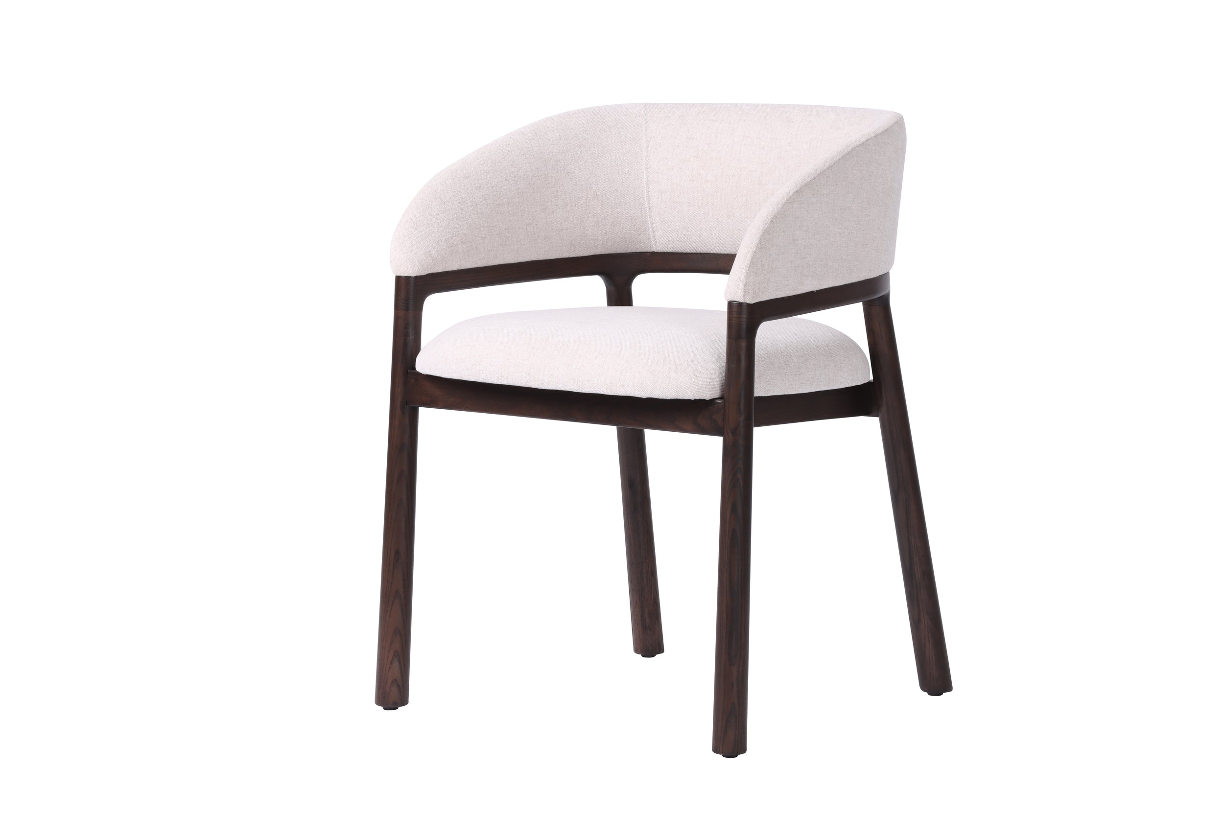 Seattle Spisestol (Beige Breezer/Valnøtt)