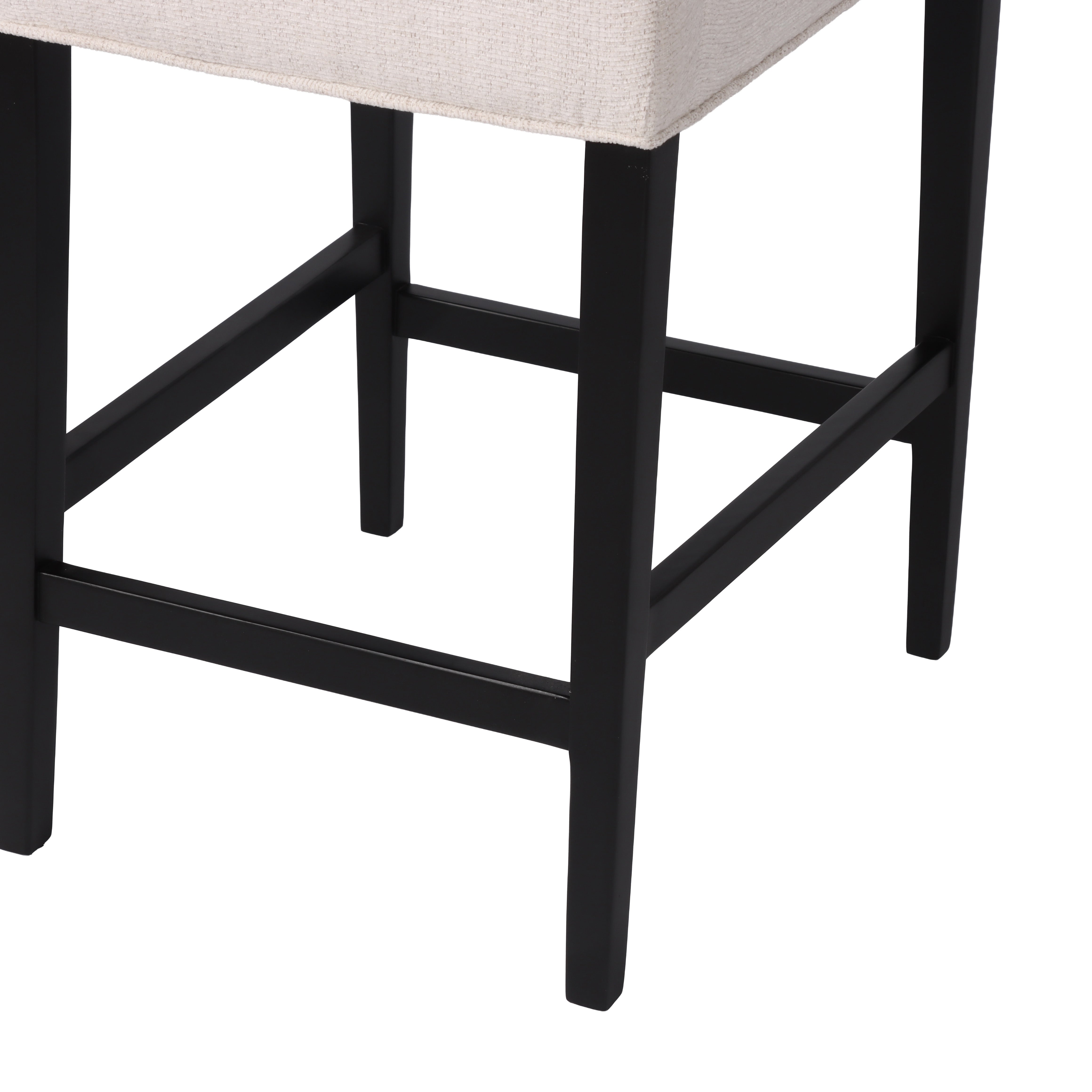 Orlando Barstol (Natur/Svart)