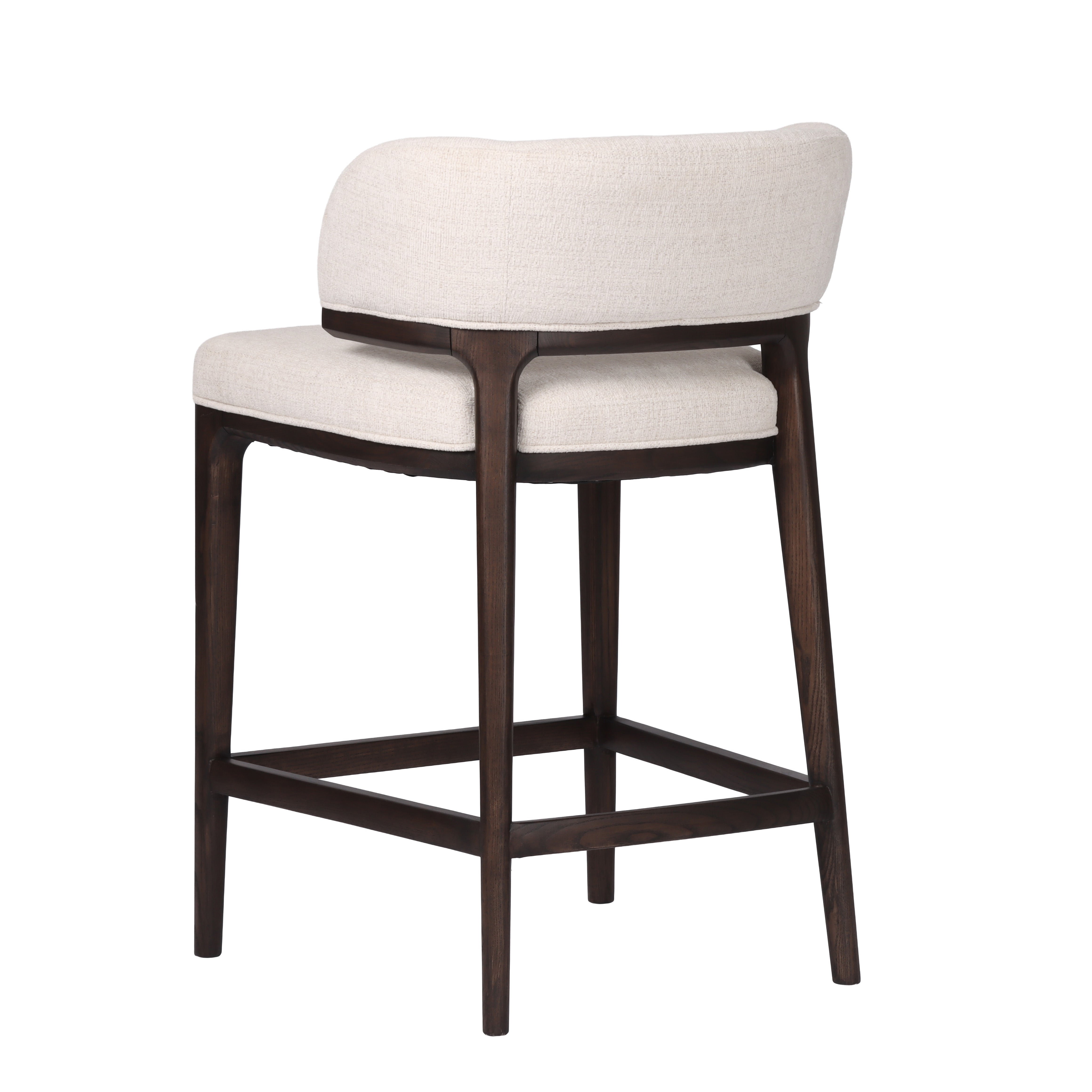 Palma barstol (Natur/valnøtt)