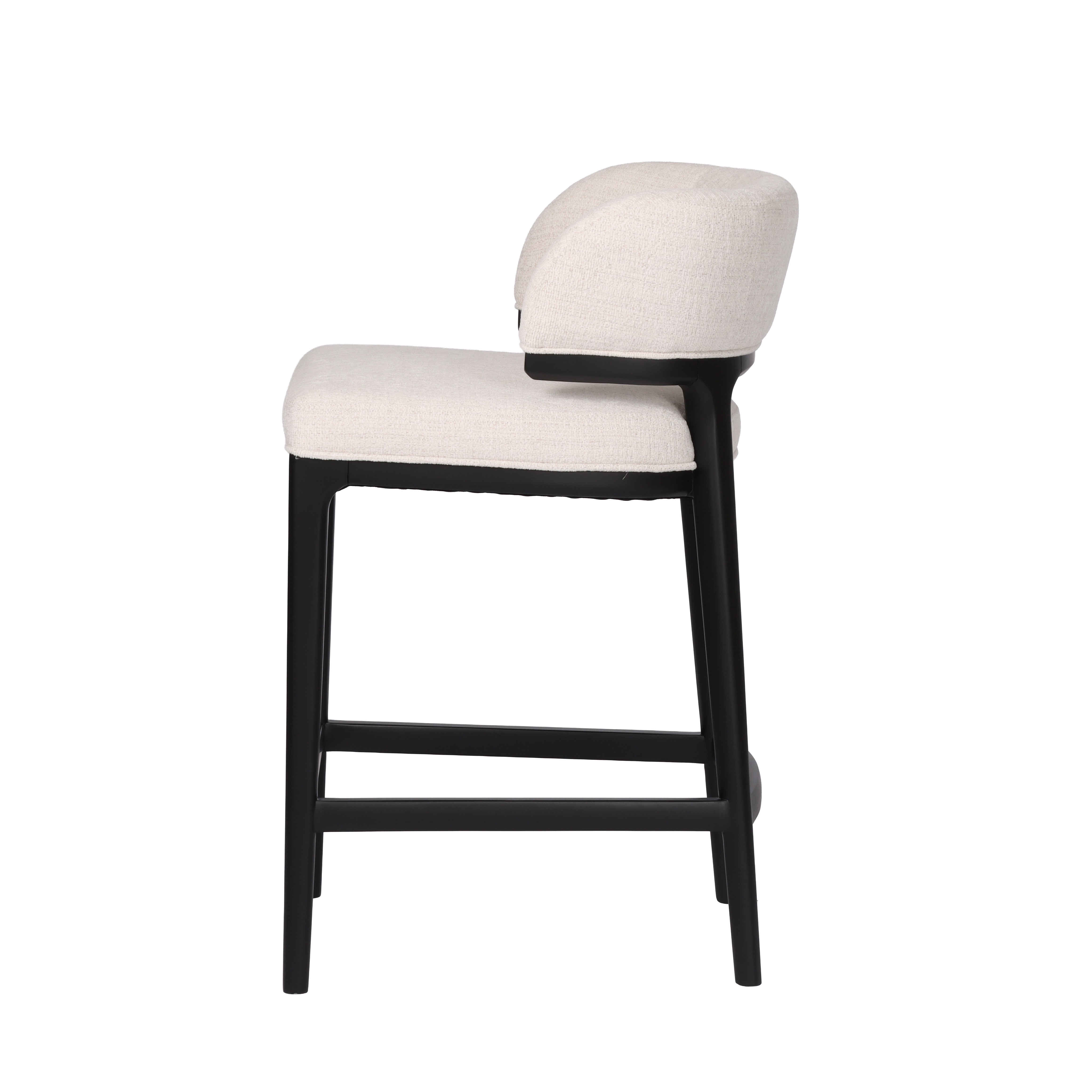 Palma Barstol (Natur/Svart)