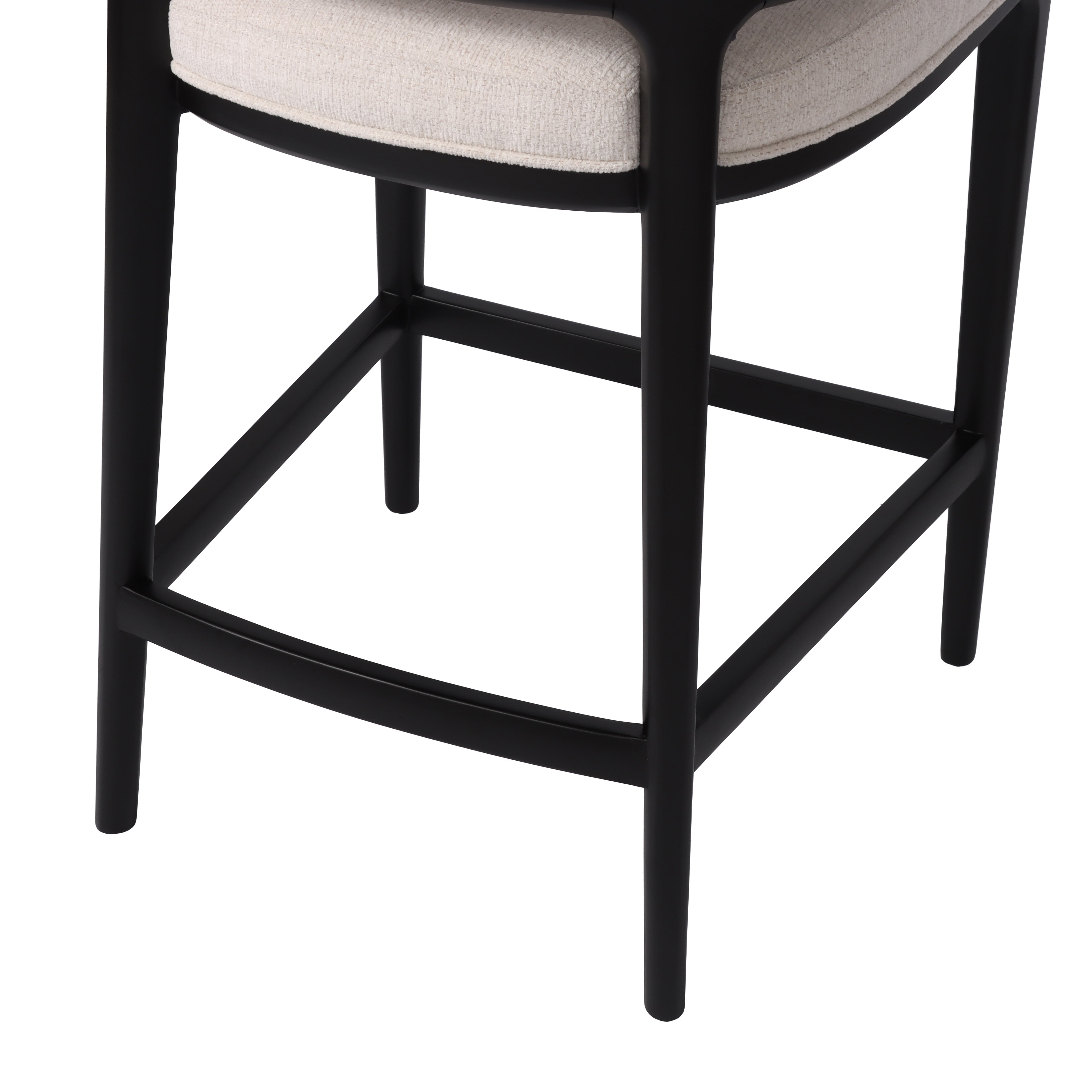 Palma Barstol (Natur/Svart)