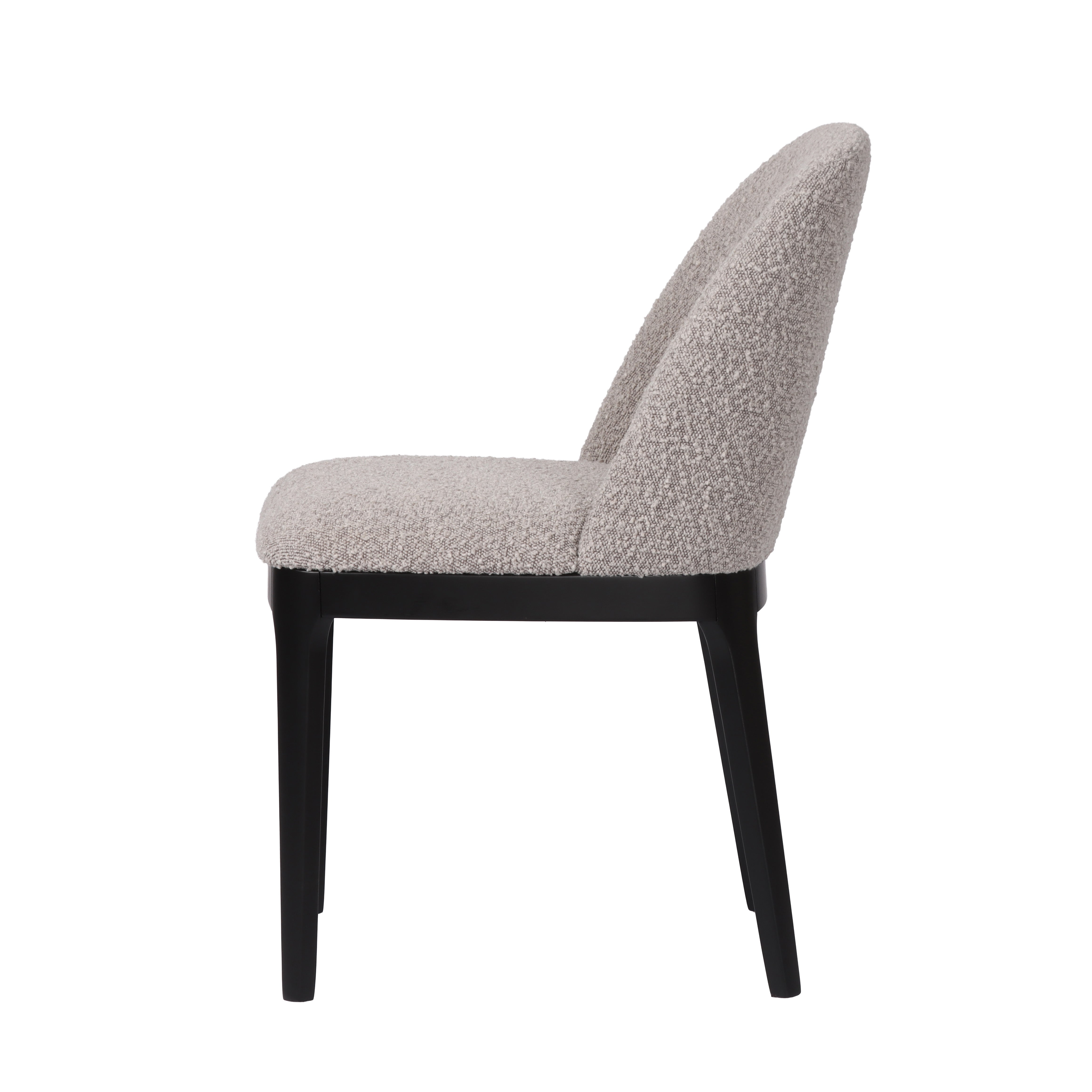 Capri Spisestol (Misty Mocha/Svart)