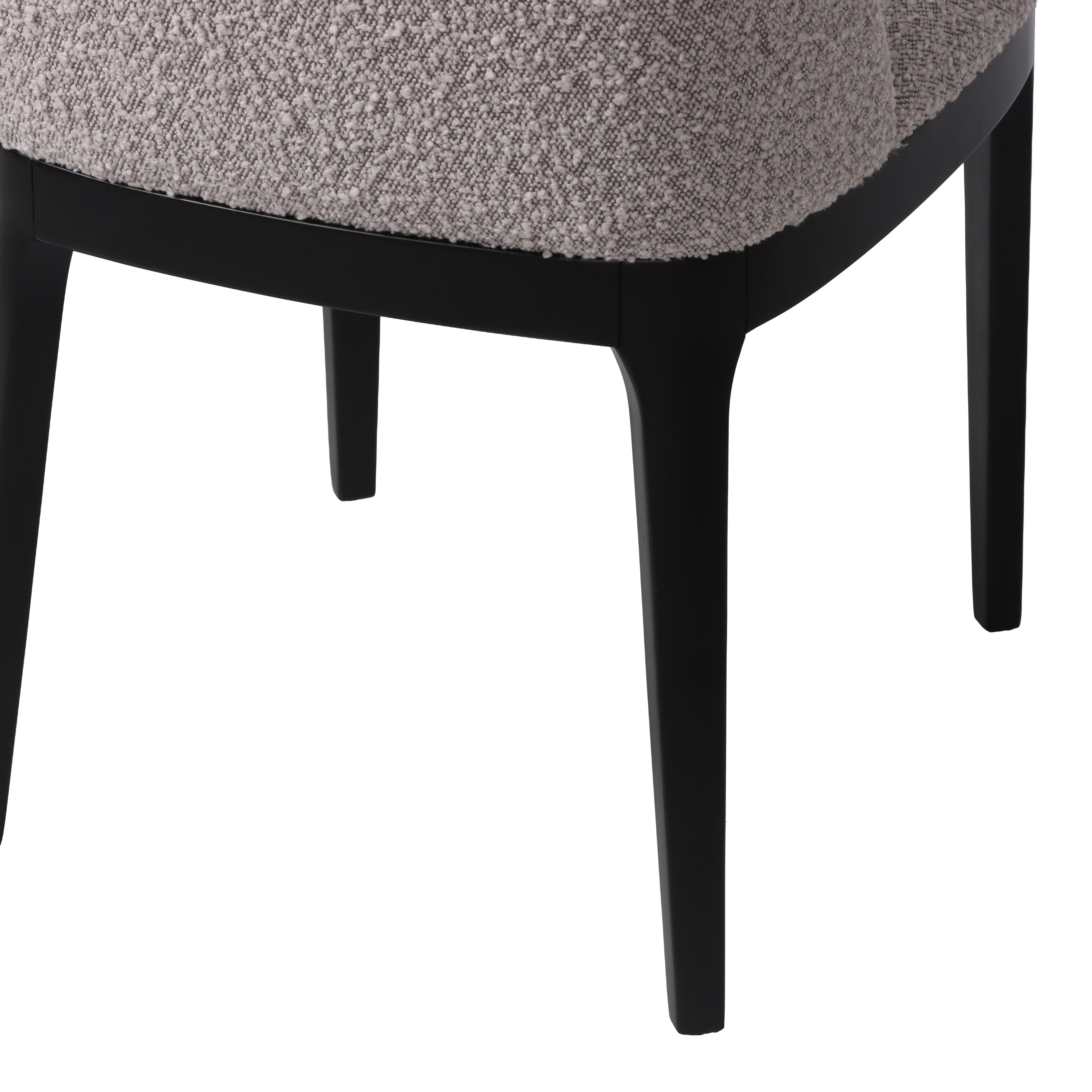 Capri Spisestol (Misty Mocha/Svart)