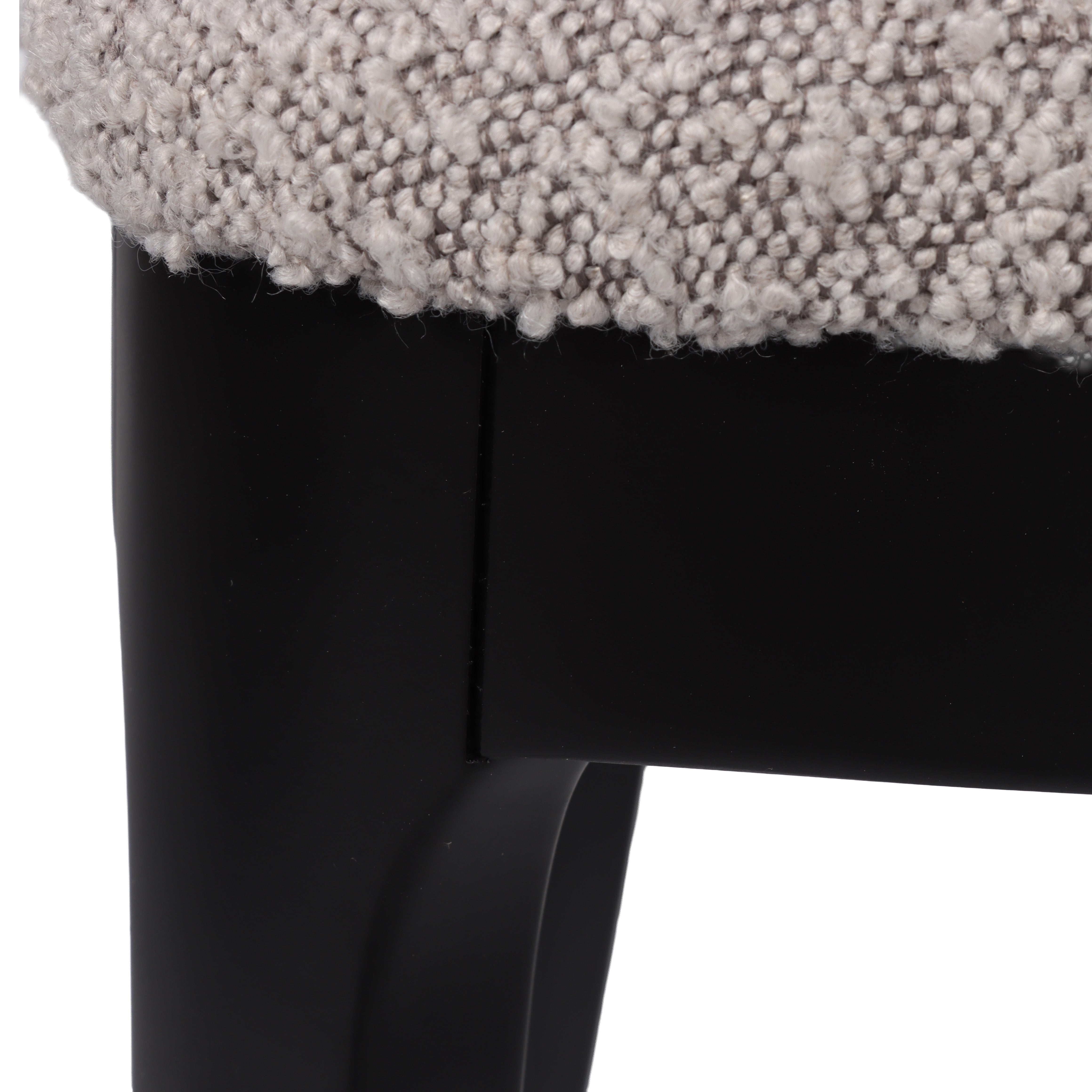 Capri Spisestol (Misty Mocha/Svart)