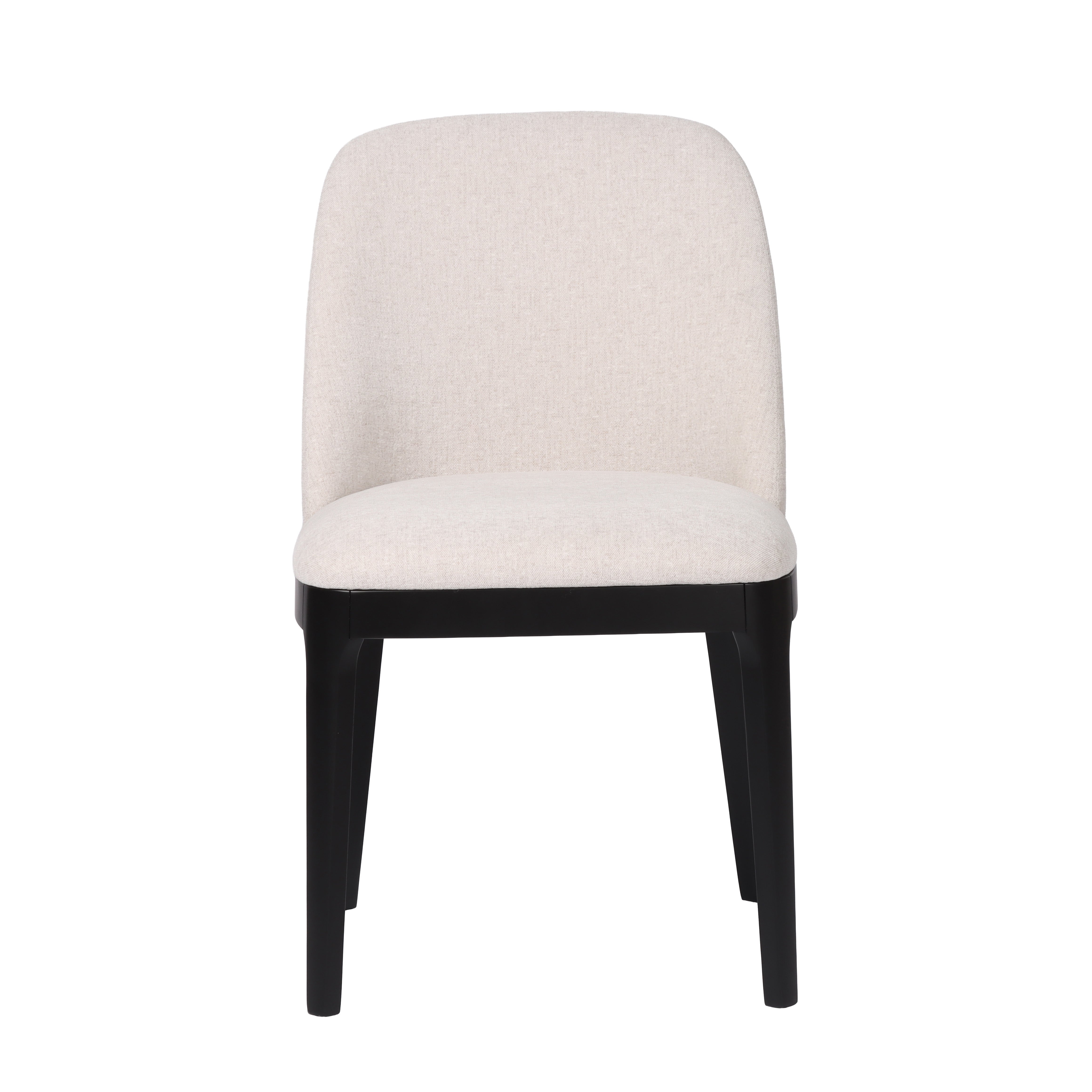 Capri Spisestol (Beige Breezer/Svart)