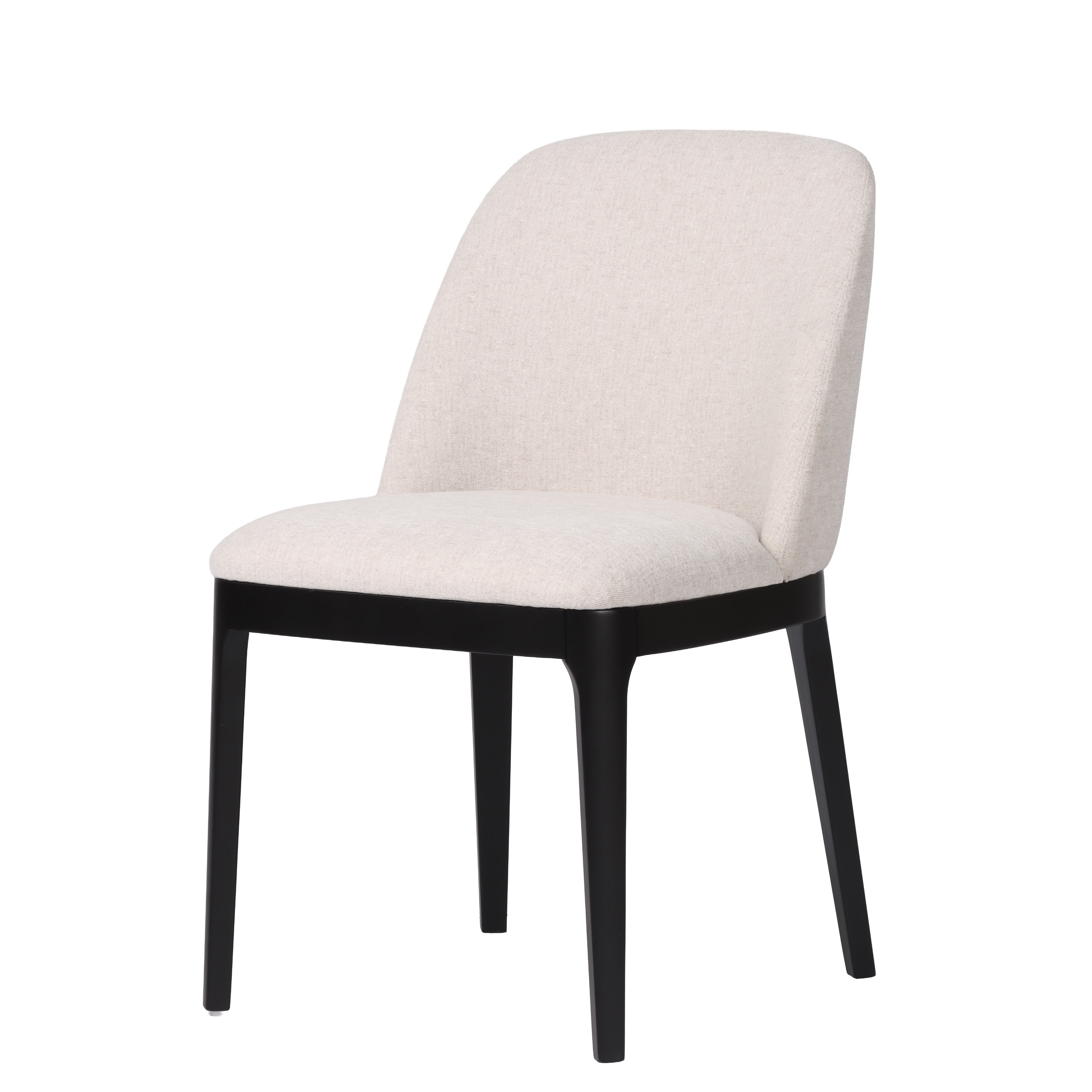 Capri Spisestol (Beige Breezer/Svart)