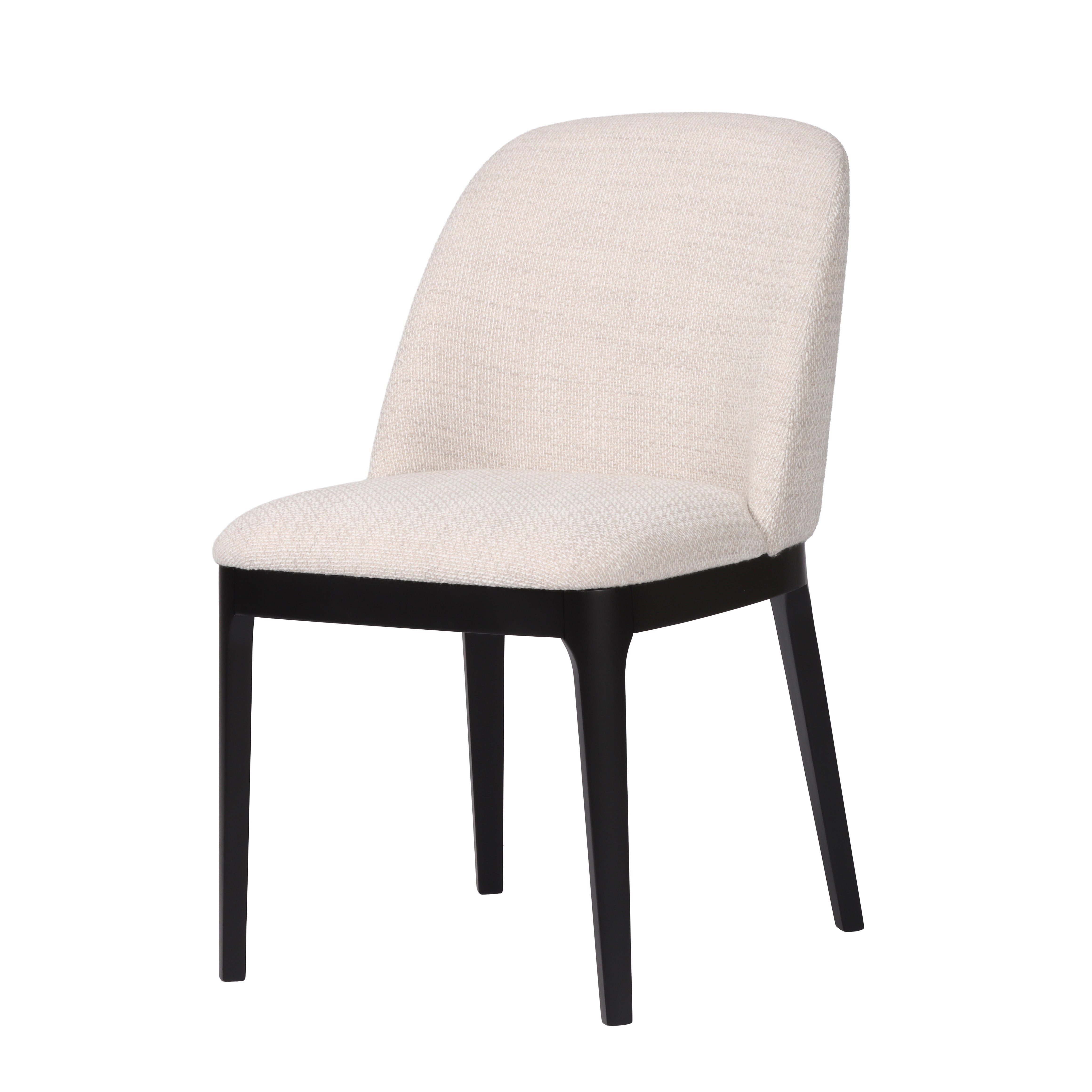 Capri Spisestol (Shaded Sand/Svart)