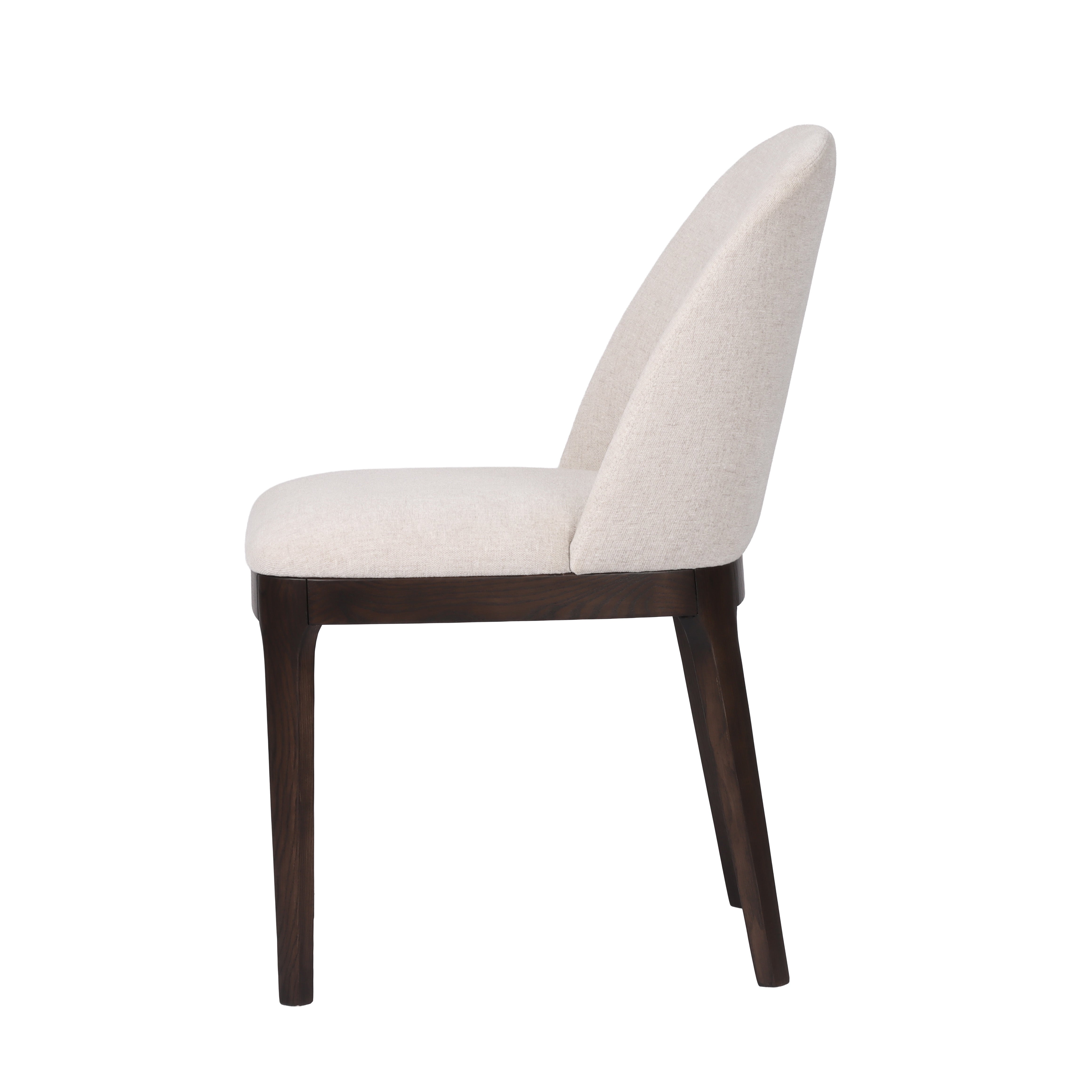 Capri Spisestol (Beige Breezer/Valnøtt)