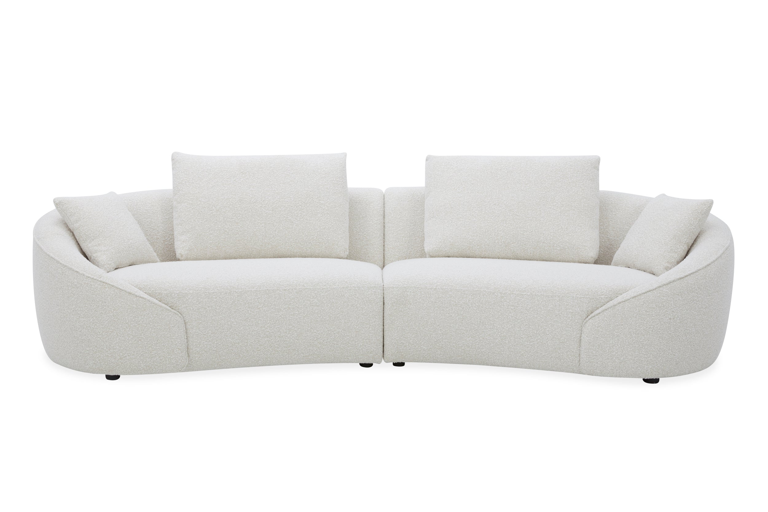 Marbella Lounge Sofa (Frostine Ivory)