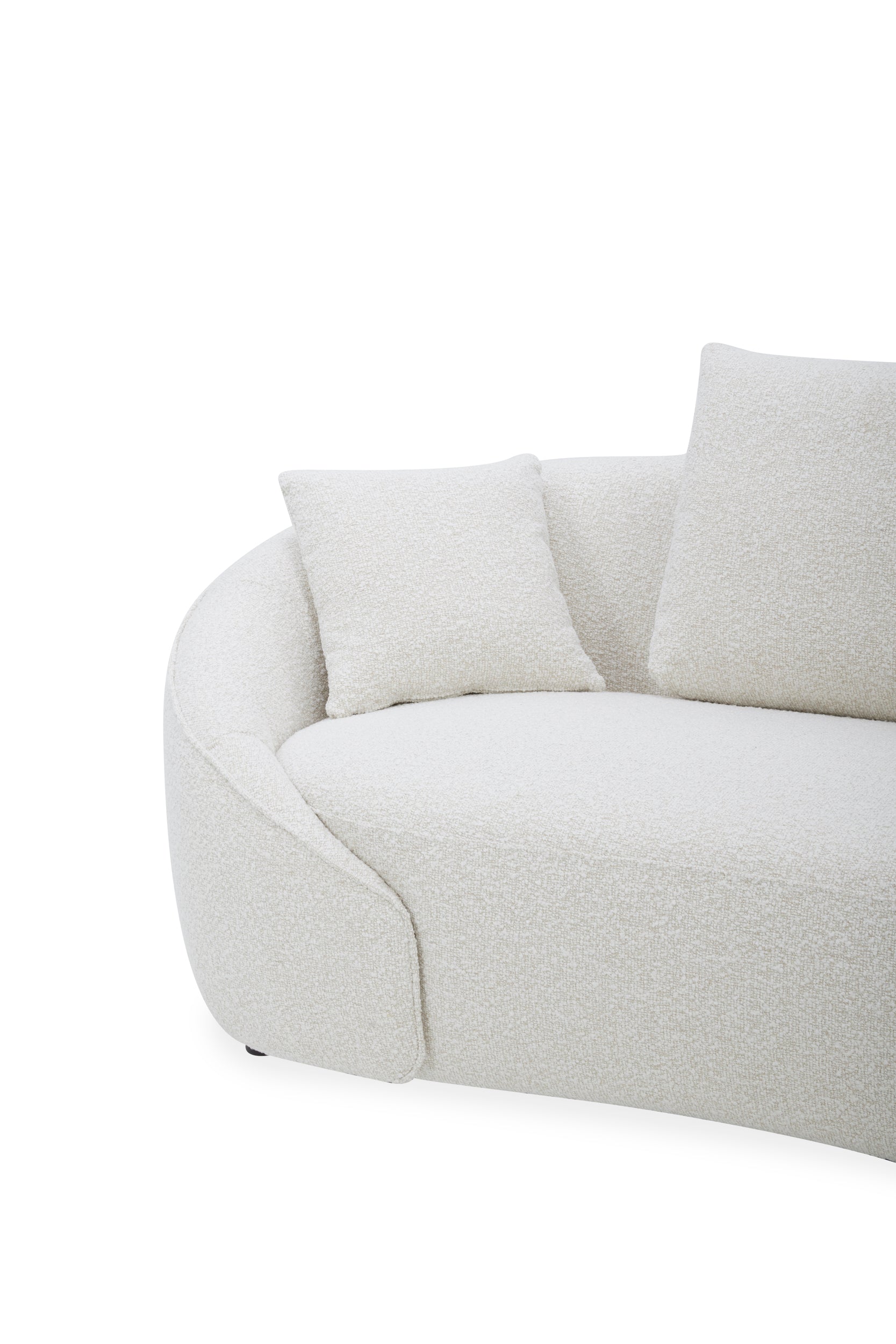 Marbella Lounge Sofa (Frostine Ivory)