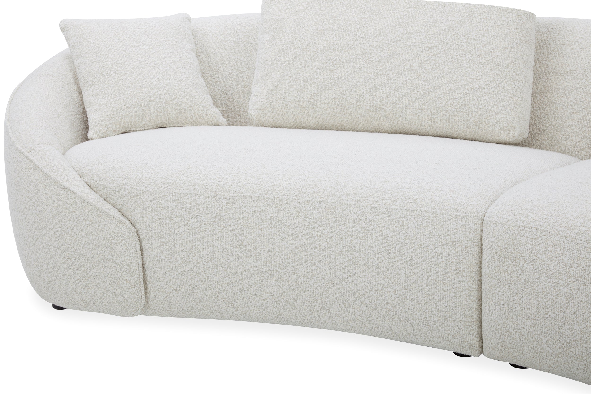 Marbella Lounge Sofa (Frostine Ivory)