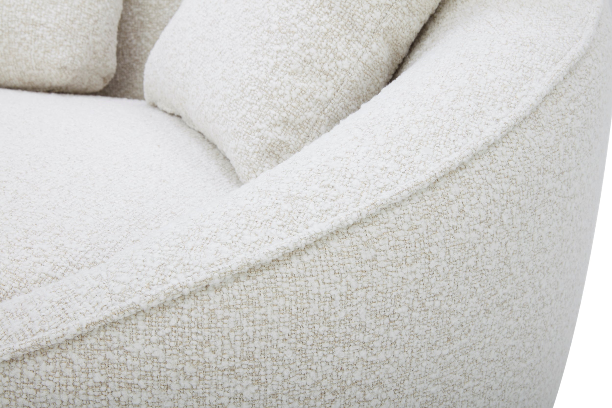 Marbella Lounge Sofa (Frostine Ivory)