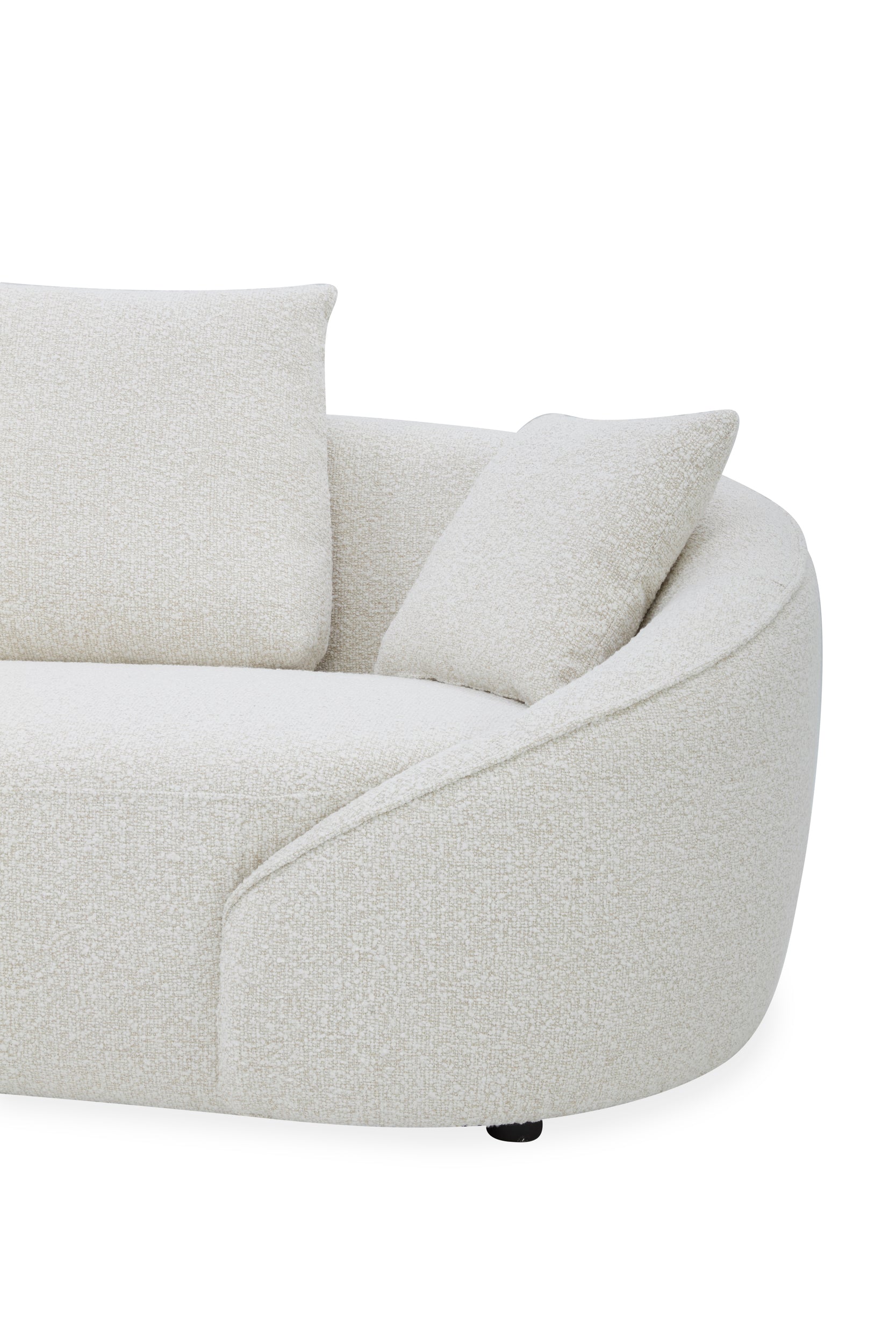 Marbella Lounge Sofa (Frostine Ivory)