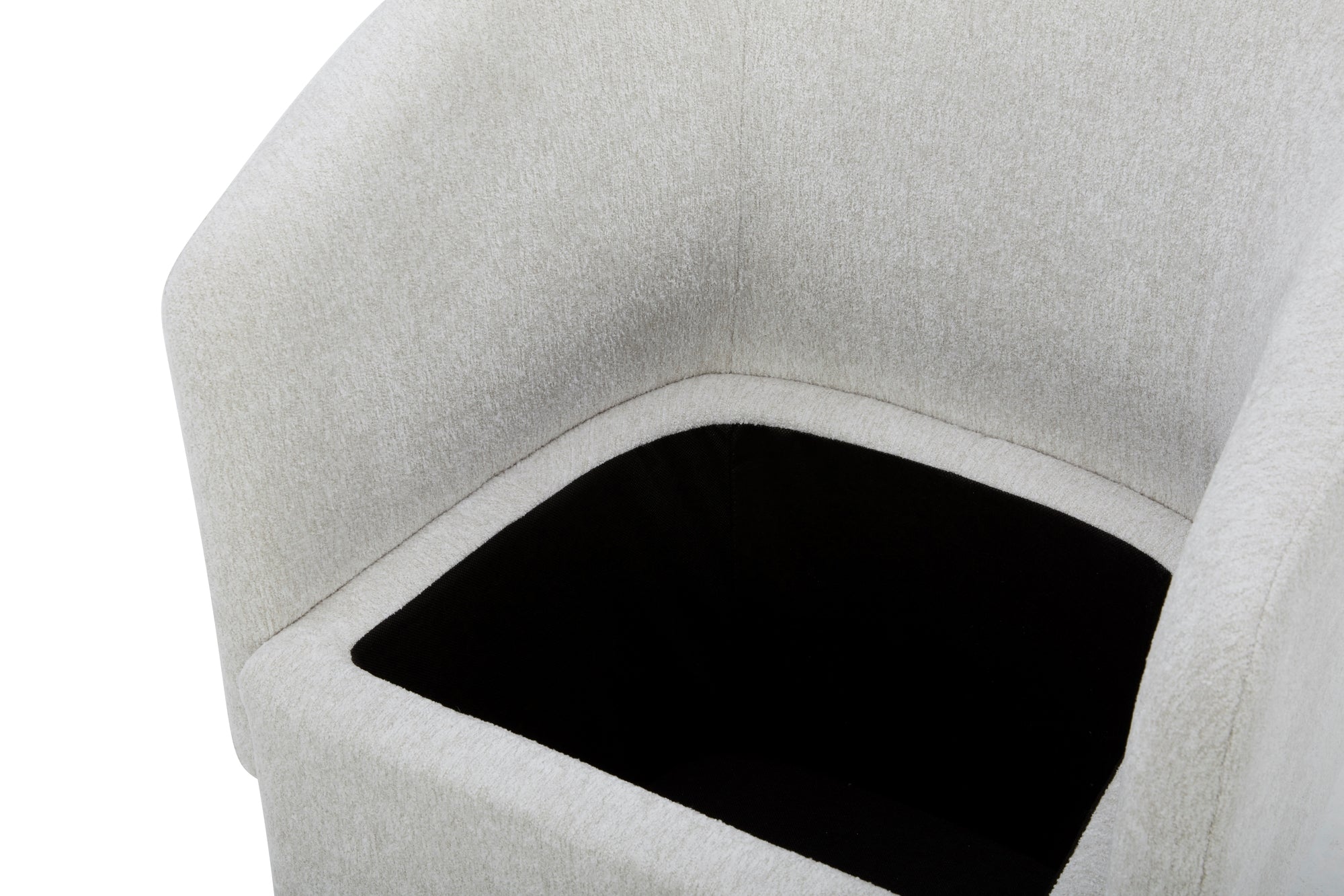 Kingston Spisestol m/hjul (Bibury White)