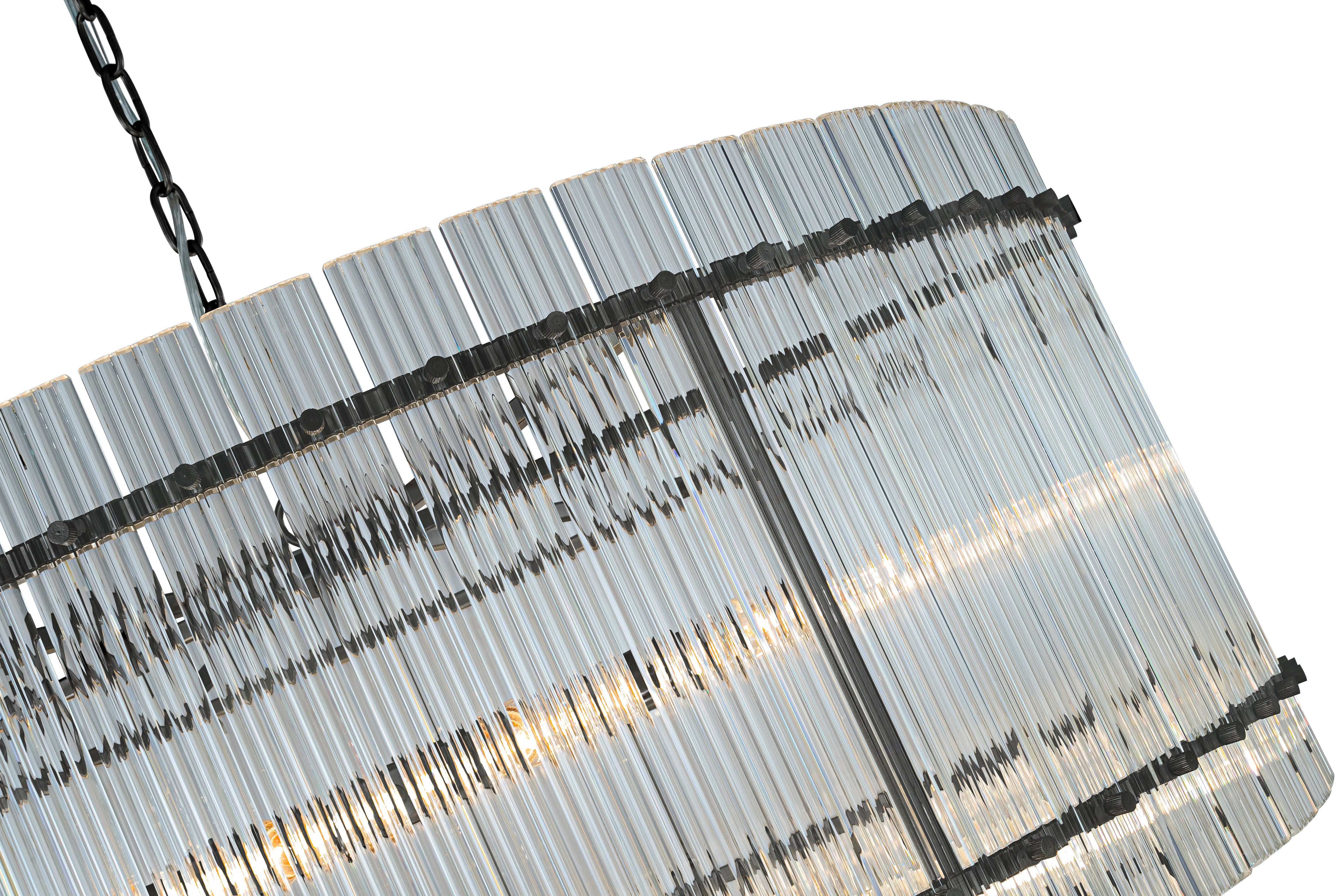 Taklampe San Diego (Dempet Sort)