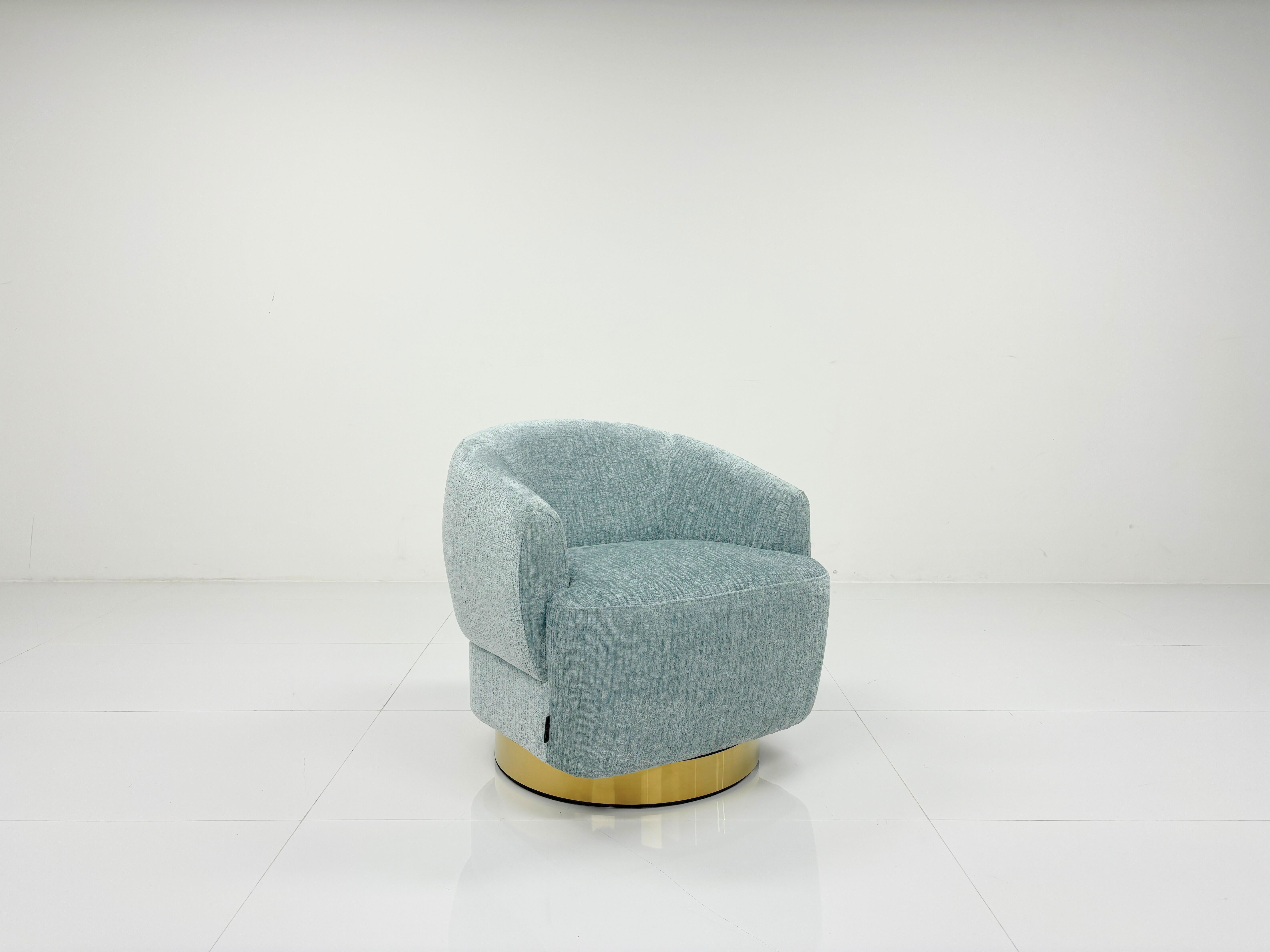 Praha Lounge Stol (Aqua)