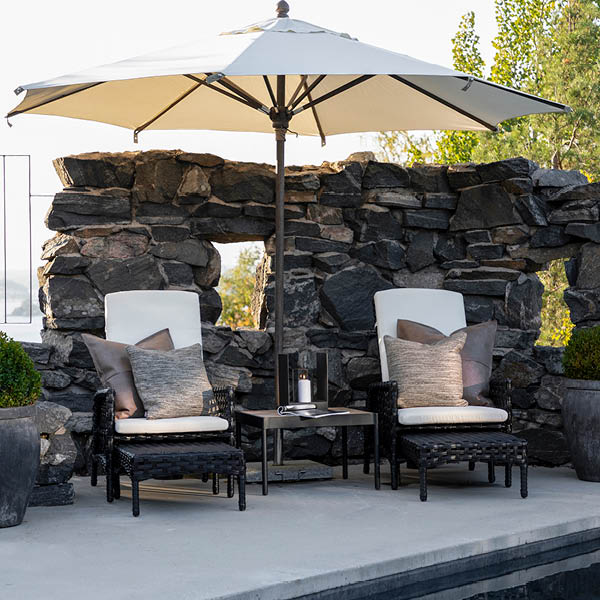 Portofino Parasoll (Nature)